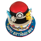 Pokemon Go Fondant Cake